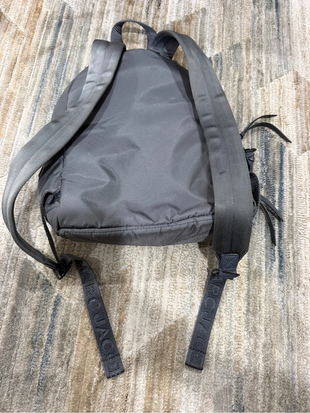 Marc Jacobs Gray Nylon Mini Backpack